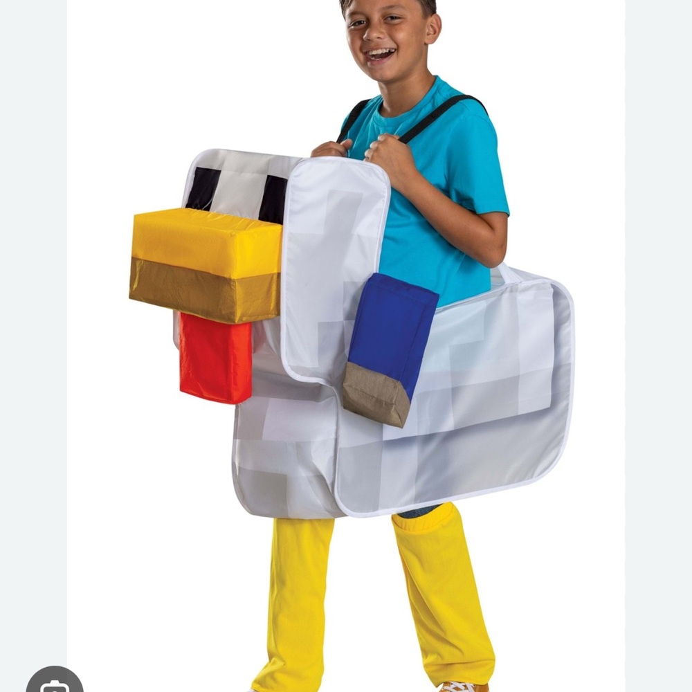 Minecraft Chicken Jockey Pop Open Stand In Costume by Disguise